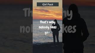 Words that will hurt a girl #shorts #facts #sad #girl #lonely #relationship #depression