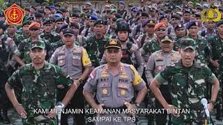 TNI POLRI MENJAMIN KEAMANAN PEMILU 2019