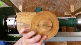 Wood turning - My way of turning lidded box full demo for beginners