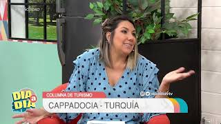 Diego Porcile entrevista programa Día a Día, Turismo en Cappadocia