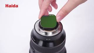 How To Install Haida Rear Lens Filter For Sigma 14 24mm f2 8 DG DN for Sony E and Leica L