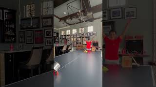 Ping pong pan bounce trickshot! #trickshot #trickshots #shorts