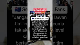 Fans Selandia Baru kecewa, padahal menang lawan Malaysia ‼️ #shorts #short #shortvideo