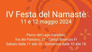 Festa del Namastè 11 e 12 Maggio 2024