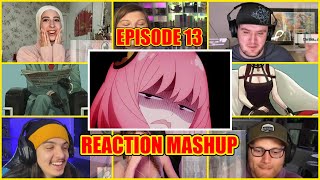 SPY X FAMILY EPISODE 13 REACTION MASHUP | スパイファミリー