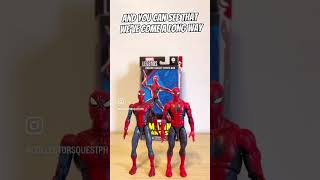 Toybiz vs Hasbro Marvel Legends Amazing Fantasy Spiderman Comparison