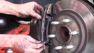 How to change brake pads on a Ford Expedition XLT