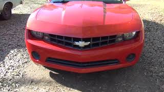 2013 Camaro V6 first video