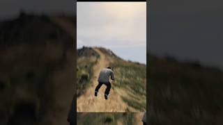 🔥GTA 5 Franklin fall down on mountain #gta5 #gta5shorts #shorts