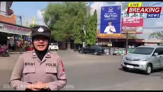 LIVE REPORT POLRES PURWOREJO Di Pos Pam 4 plaza  Senin  1 Mei  2023 Pukul 15.00 WIB