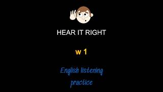 hear it right W_1 #englishteacher #esl  #funny #learnenglish