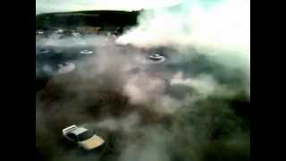 CAtuned World Record Attempt 72 cars doing donuts