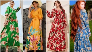 Beautiful Floral Dress Designs || Floral Frock || Floral Suit || Floral Kurti Designs