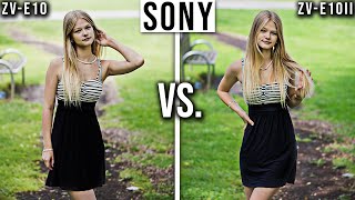 SONY ZV-E10 vs. SONY ZV-E10II - BUY which APS-C Vlogging Camera for Portrait Photography? [2024]