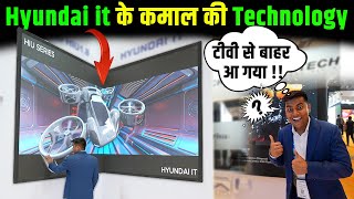 विडियो चलते ही स्क्रीन से बाहर, Hyundai it का कमाल ✅| Digital Display Solutions by Hyundia It |