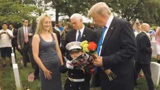 Trump Meets Son of Fallen Hero—His Emotional Reaction Will Give You Chills!