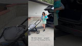 Need to move heavy things and don’t have a wagon? Try this ! #momhack￼