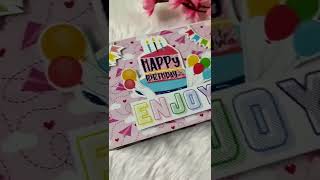 Birthday Scrapbook ❤️ #handmadegift #handmade  #youtubeshort #bestgift  #scrapbooking #pasoori