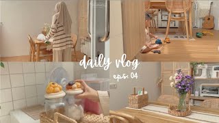 #dailyvlog menata bunga krisan || unboxing paket untuk laundry aesthetic | silent vlog Indonesia