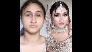 Nikkah/Engagement/Walima Makeup Tutorial ( REAL NIKKAH BRIDE )