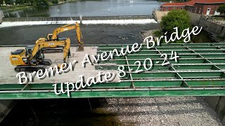 Bremer Avenue Bridge Update - August 20, 2024