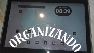 Organizando meu tablet