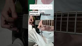 Radiohead - Creep (guitar cover with tabs)