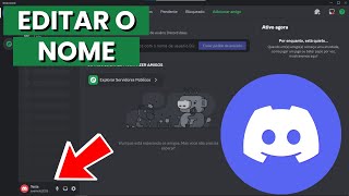 COMO MUDAR O NOME DE USUARIO DO DISCORD