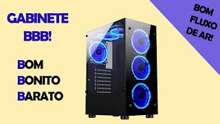 Top GABINETES GAMERS CUSTO BENEFÍCIO 2024. Os MELHORES FLUXO de AR (AIRFLOW)