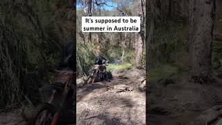 Deep bog hole in Australian summer #dirtbike #hardenduro #enduro #ktm #ktm300