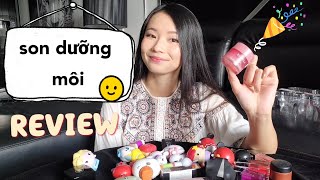 REVIEW SON DƯỠNG MÔI | BỘ SƯU TẬP SON DƯỠNG KHỔNG LỒ | MIMI OFFICIAL