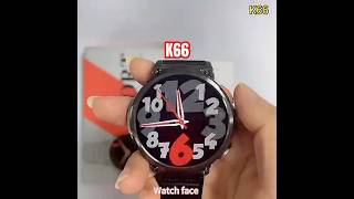 K66🔥🔥1.85 screen size display | Weather | Dial | Business Card | #smartwatch #youtubeshorts