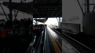 Suasana eskalator stasiun Manggarai...#shorts #stasiunkereta #keretaapi #ptkai