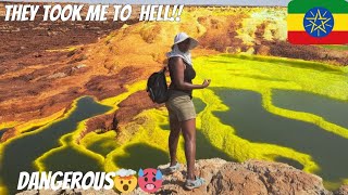 Don't visit Danakil Depression 🇪🇹the hottest and most inhospitable place on earth