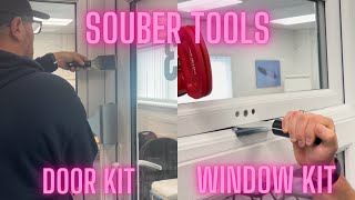 Souber Tools New Window & Door Opening Kits for Failed Mechanisms 👌🏼