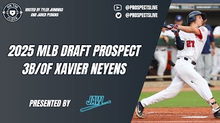 On The Clock: 2025 MLB Draft Prospect - 3B/OF Xavier Neyens