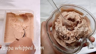 Es Krim 3 BAHAN (Es Krim MILO) Anti GAGAL!!