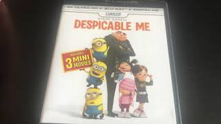 ASMR Despicable Me 4K blu ray unboxing