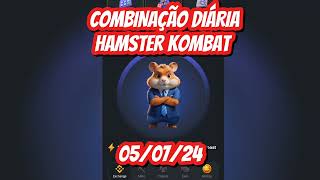 COMBINAÇÃO DIÁRIA HAMSTER KOMBAT 05/07