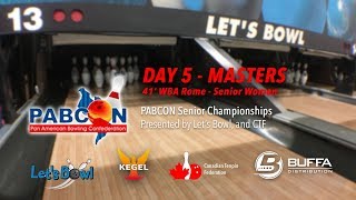 PABCON Senior Championships - MASTERS - Senior Women