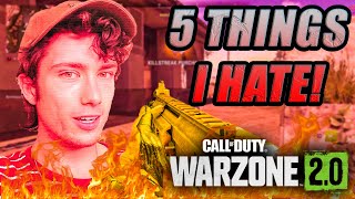 Top 5 Things I HATE about WARZONE 2 (OPINION)