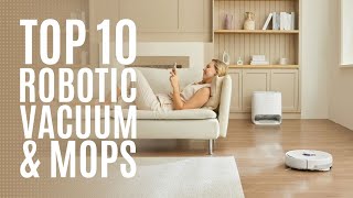 Top 10: Best Robot Vacuum and Mop Combos of 2023 / Robotic Vacuum Cleaners for Hard Floors & Carpets