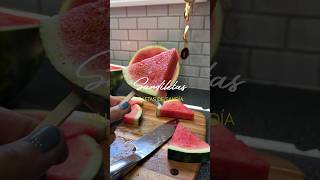 Sandiletas 🍉 | Paletas de sandía facilísimas | watermelon pops