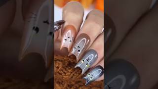 Beautiful And Easy Cat Nail Design ✨#nails #nailart #naildesign #nailextenstion #shorts #fypシ゚viral