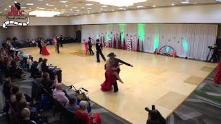 UCWDC Night Club Two Step Christmas In Dixie 2019 - Jimmy Mulligan and Elina Sharipova Division 1