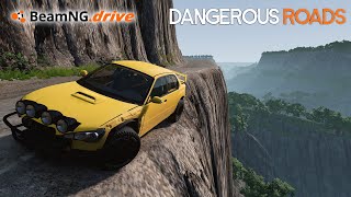 BeamNG.drive - Driving The 2nd Worst Road Ever - Dangerous Roads Map