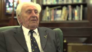 Battle of Britain pilot Ken Wilkinson recalls his first flight