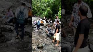 Khoobsurat in nature beauty 😍#tungareshwar #waterfall #vasai #barish #monsoon #travel #sort #mahadev