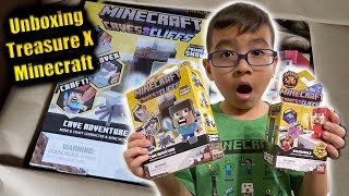 Unboxing Treasure X Minecraft Caves & Cliffs!