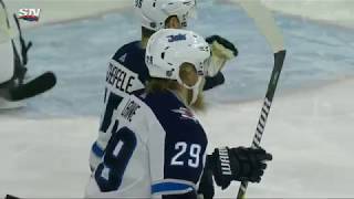 Patrik Laine nets two goals against Hurricanes